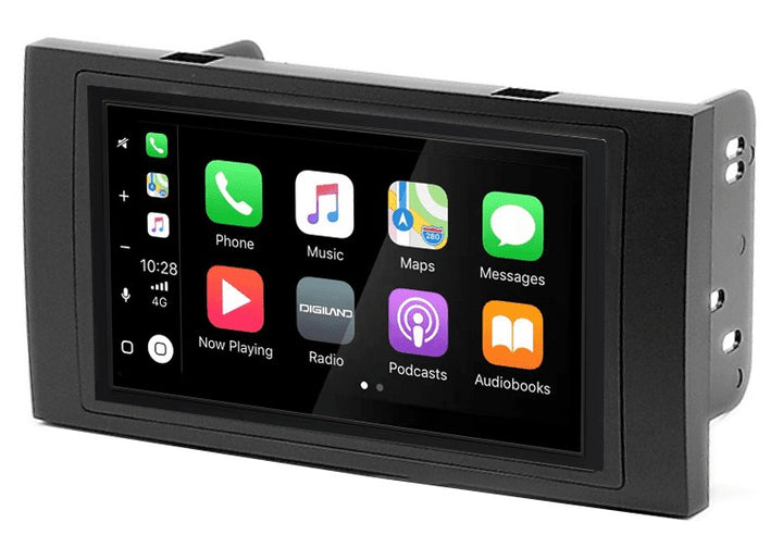 Ford Focus, Mondeo, C-Max, S-Max, Galaxy & Kuga – CarPlay-autoradio · DAB+ · zwart rechthoekig · RD-675DBT