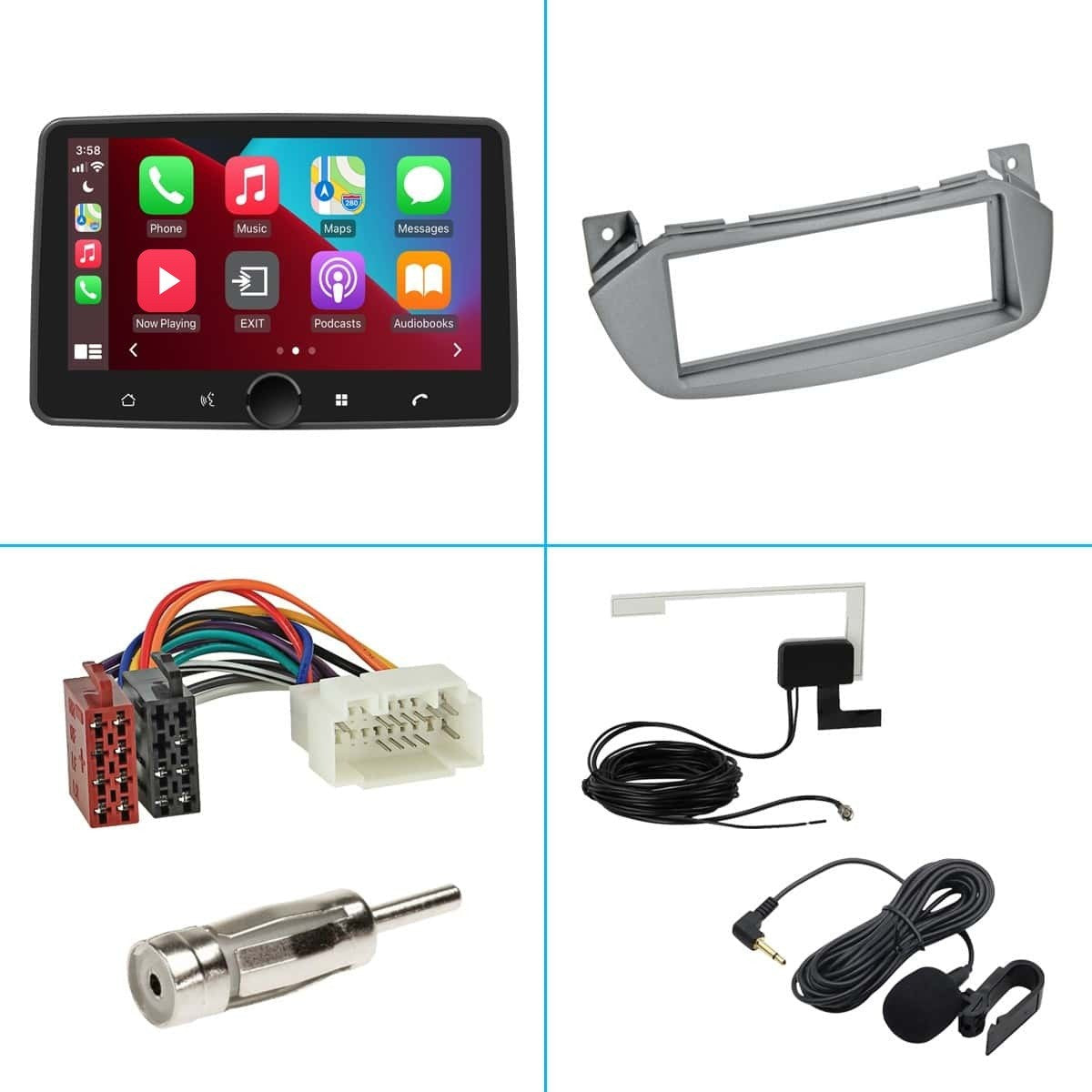 Nissan Pixo / Suzuki Alto (2009–2019) – CarPlay-autoradio · RD-RDAB