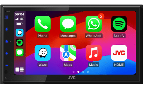 Fiat Ducato (vanaf 2006) – JVC CarPlay-autoradio