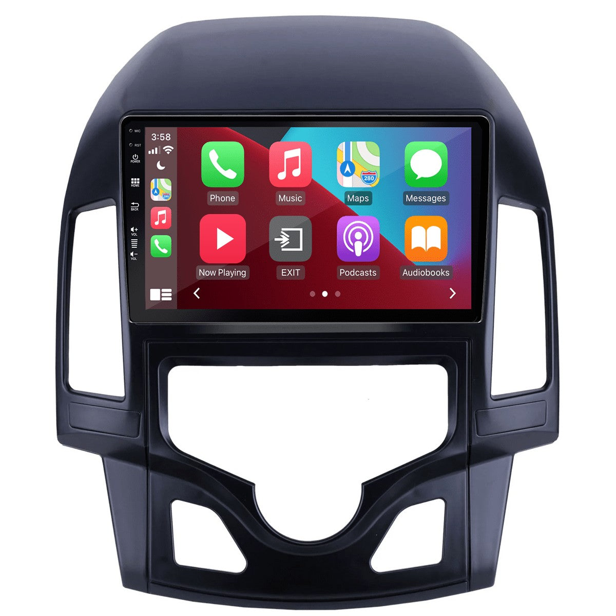 Hyundai i30 (2008–2011) – CarPlay-scherm 9 inch · DAB+ · RD-D040Q