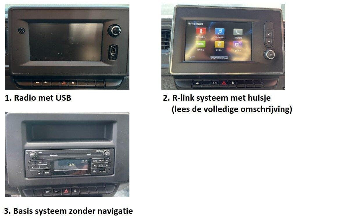 Renault Master (vanaf 2019) – CarPlay-scherm 9 inch · ARG-1000DAB