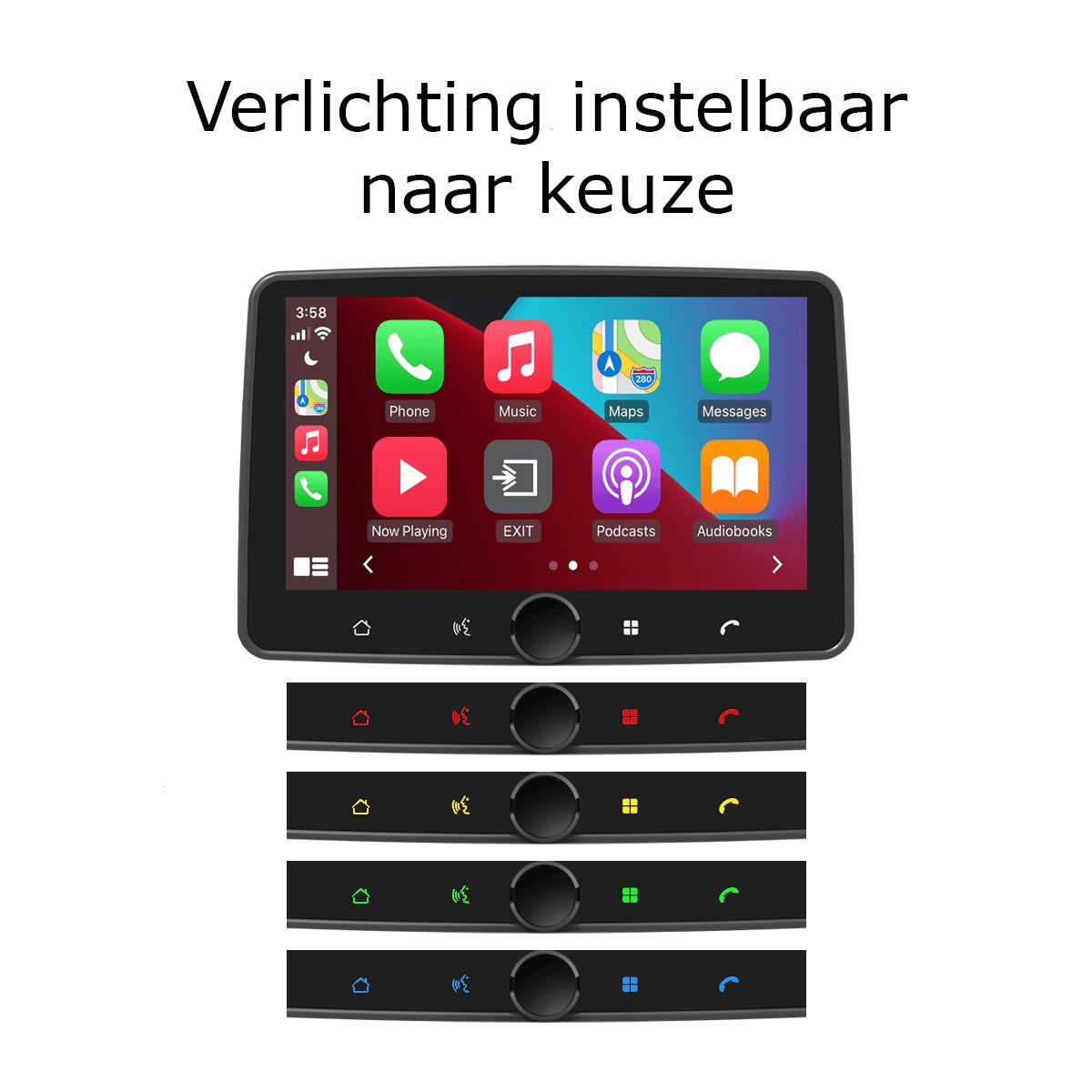 Kia Picanto (2017–2021) – CarPlay-autoradio · RD-RDAB