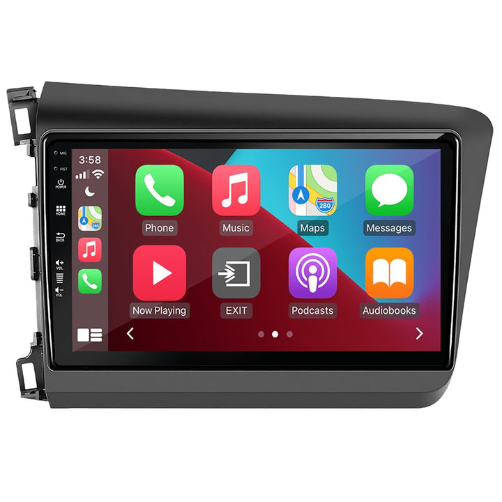 Honda Civic (2011–2013) – CarPlay-scherm 9 inch · DAB+ · RD-D040Q