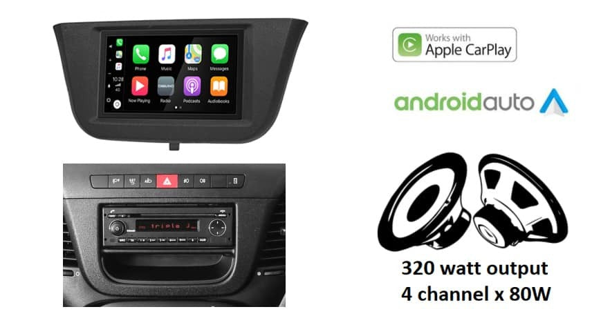 Iveco Daily (vanaf 2014) – CarPlay-autoradio · RD-675DBT