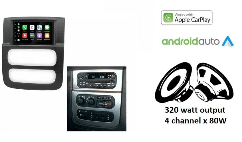 Dodge RAM (2002–2005) – CarPlay-autoradio · RD-675DBT