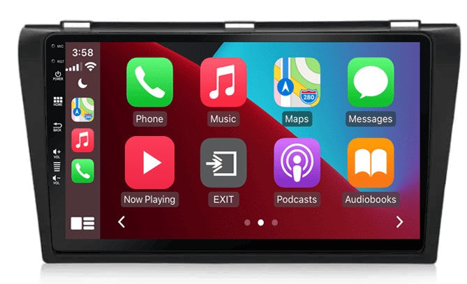 Mazda 3 (2004–2009) – CarPlay-scherm 9 inch · RD-D040Q