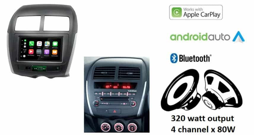 Citroën C4 Aircross (vanaf 2012) – CarPlay-autoradio · RD-675DBT