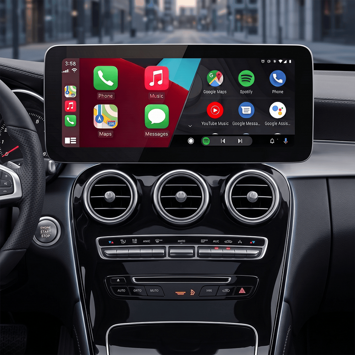 Mercedes-Benz C-Klasse (W205) (2014–2020) – CarPlay-schermupgrade 12,3 inch