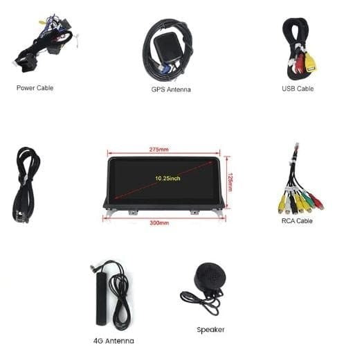 BMW X5 (E70) & X6 (E71) (2006–2013) – CarPlay-scherm 10,25 inch · Qualcomm