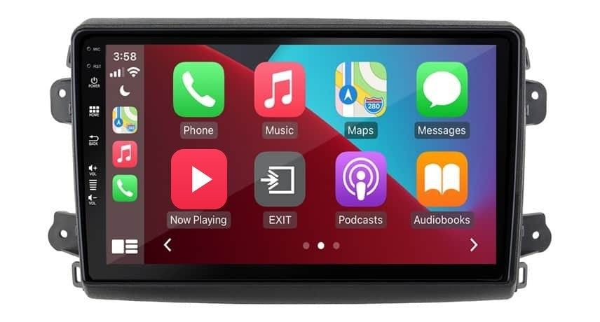 Fiat Ducato (vanaf 2021) – CarPlay-scherm 9 inch · DAB+ · RD-D040Q