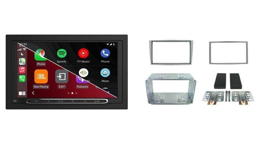 Opel Astra, Corsa, Vivaro, Zafira e.a. – JBL CarPlay-autoradio · grijs