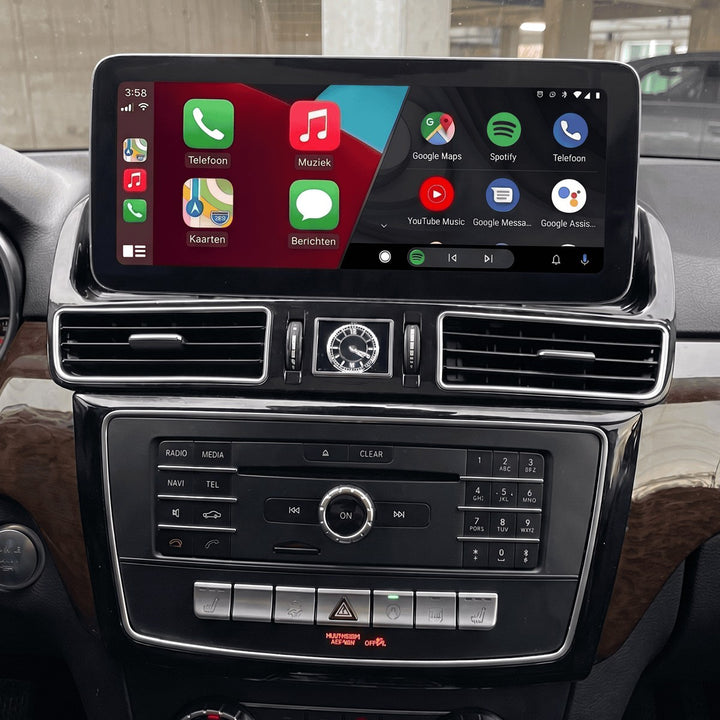 Mercedes-Benz GLE (W166/C292) (2015–2019) – CarPlay-schermupgrade 12,3 inch