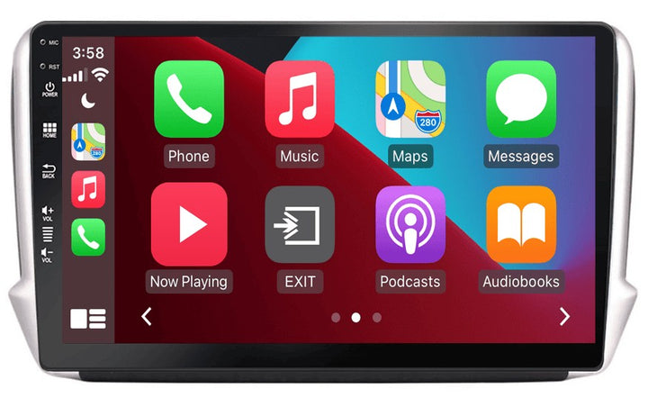Peugeot 208 (2011–2020) – CarPlay-scherm 10 inch · DAB+ · RD-D040Q