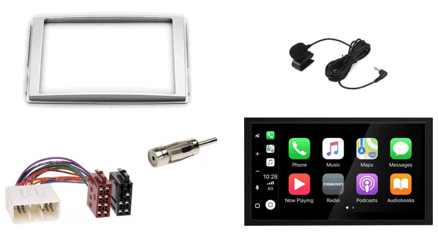 Hyundai Santa Fe (2006–2012) – CarPlay-autoradio