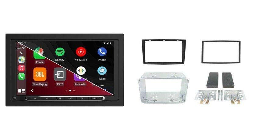 Opel Astra, Corsa, Vivaro, Zafira e.a. – JBL CarPlay-autoradio · zwart