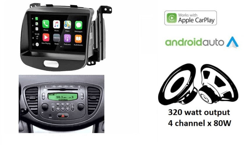 Hyundai i10 (2008–2013) – CarPlay-autoradio