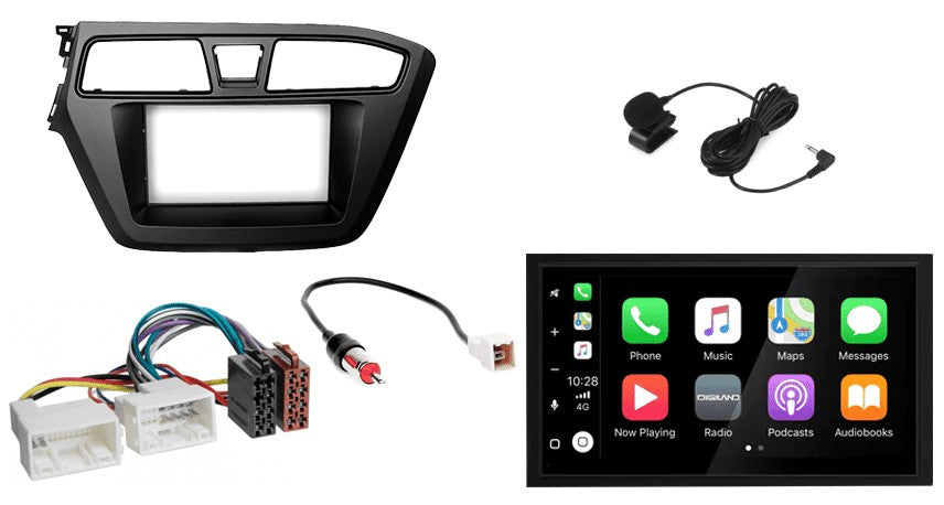 Hyundai I-20 (2014–2020) – CarPlay-autoradio · RD-675DBT