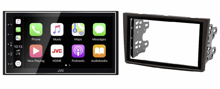 Opel Astra, Corsa, Zafira, Vivaro e.a. (CD30/CD70/DVD90) – JVC CarPlay-autoradio