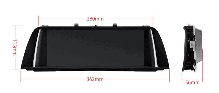 BMW 5-Serie (F10/F11) (2010–2017) – CarPlay-autoradio · CIC & NBT