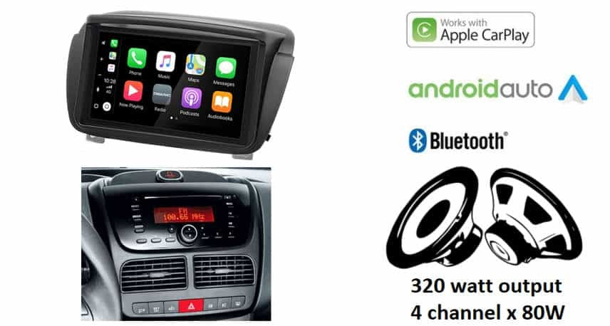 Volvo XC90 4*80Watt (2002–2014) – CarPlay-autoradio · RD-675DBT