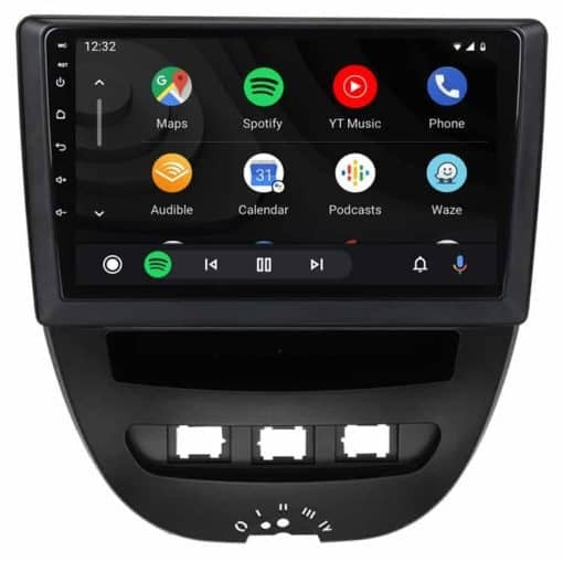Toyota Aygo / Peugeot107 / Citroën C1 (2005–2014) – CarPlay-scherm 10 inch · DAB+ · ARG-1000DAB