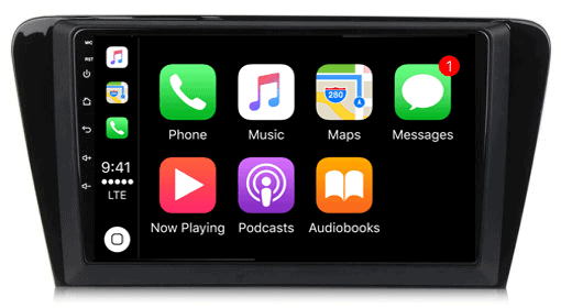 Škoda Octavia (2013–2018) – CarPlay-scherm 10 inch · DAB+ · RD-D040Q
