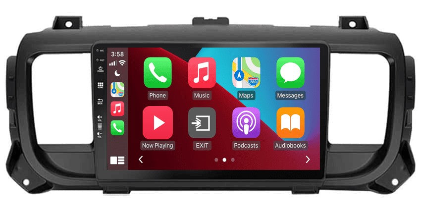 Citroën Jumpy / Toyota Proace / Peugeot Expert (vanaf 2016) – CarPlay-scherm 9 inch · DAB+ · RD-D040Q