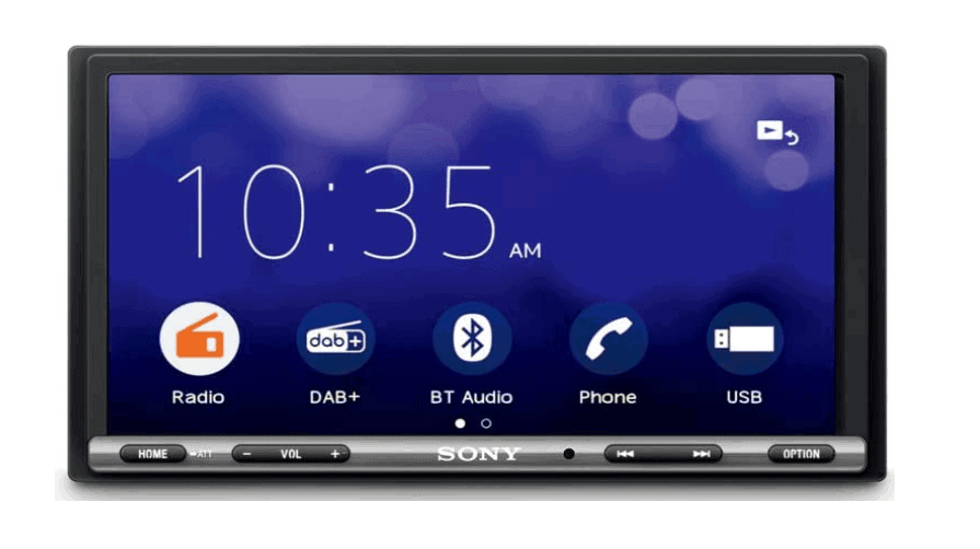 Renault Trafic, Opel Vivaro & Fiat Talento (met navigatie) – Sony CarPlay-autoradio