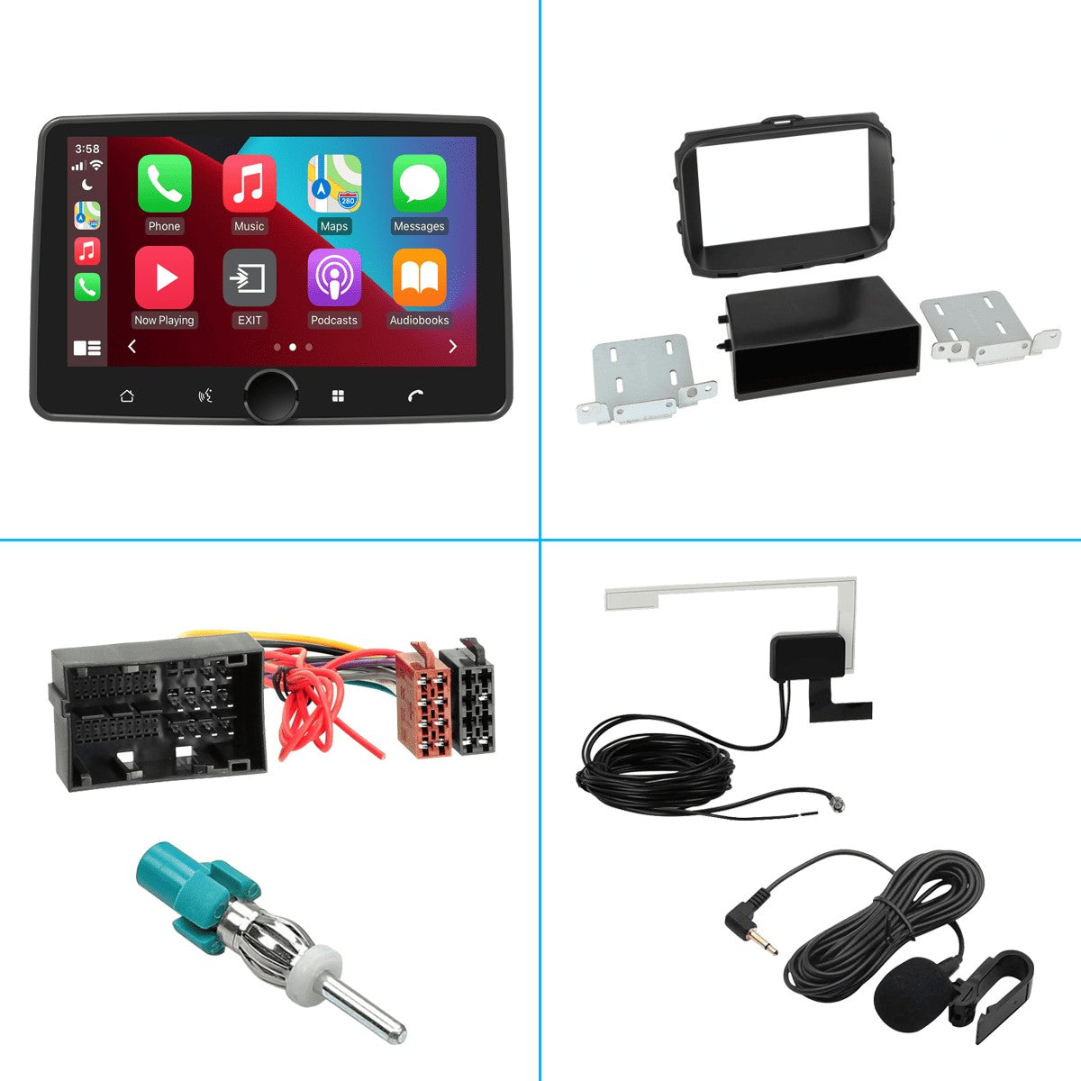Alfa Romeo Giulietta (vanaf 2014) – CarPlay-autoradio · RD-RDAB