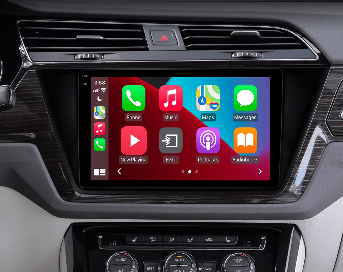 Volkswagen Touran (2016–2018) – CarPlay-scherm 10 inch · DAB+ · ARG-1000DAB