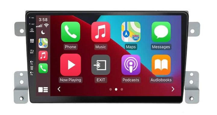 Suzuki Grand Vitara, Escudo Auto (vanaf 2005) – CarPlay-scherm 9 inch · DAB+ · RD-D040Q