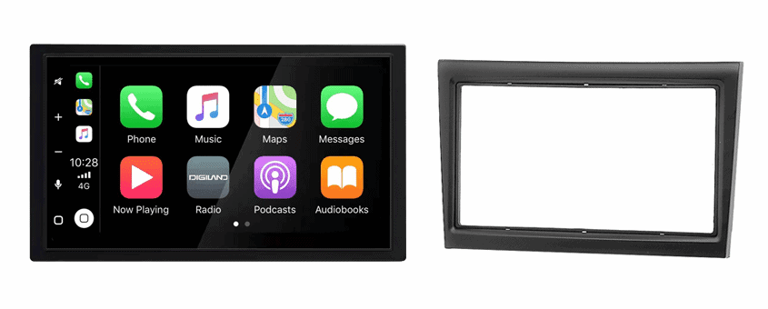 Porsche 911, Boxster & Cayman – CarPlay-autoradio · DAB+ · RD-675DBT