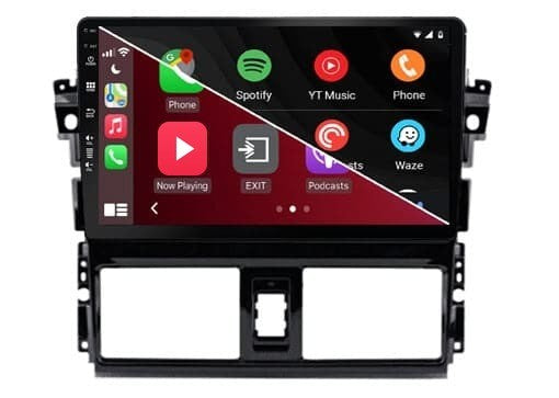 Toyota Yaris (2014–2016) – CarPlay-scherm 10 inch · DAB+ · IPS · RD-D040Q