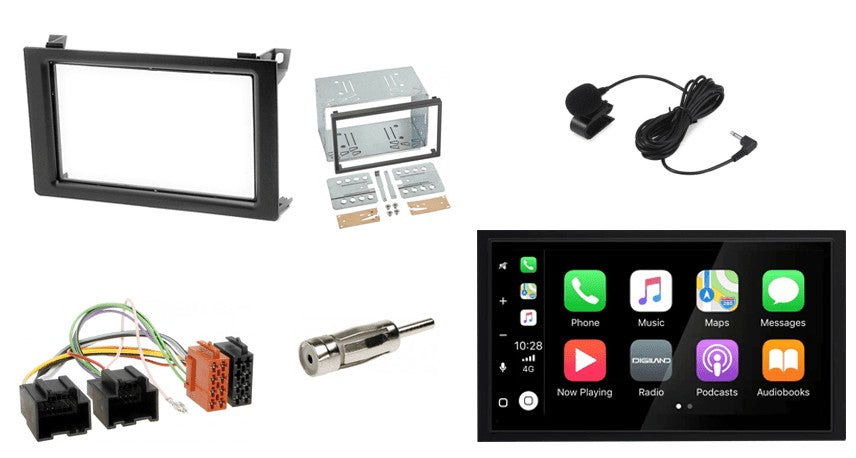 Saab 9-3 (2007–2011) – CarPlay-autoradio · RD-675DBT