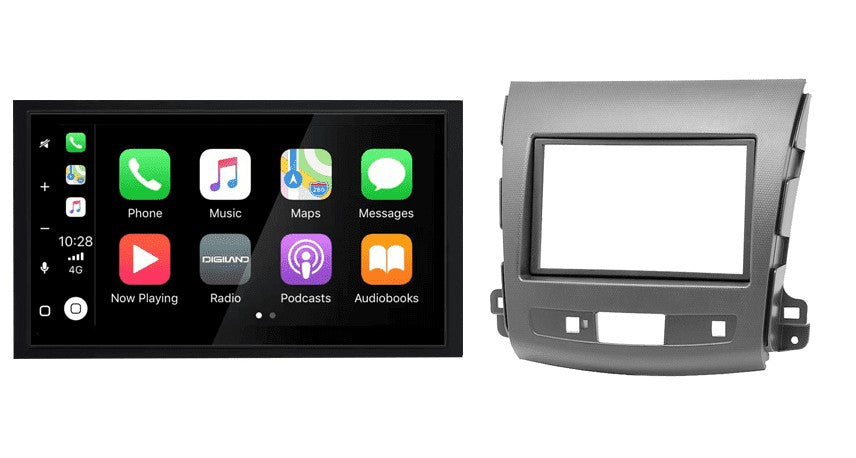 Citroën C-Crosser, Mitsubishi Outlander XL & Peugeot 4007 – CarPlay-autoradio · DAB+