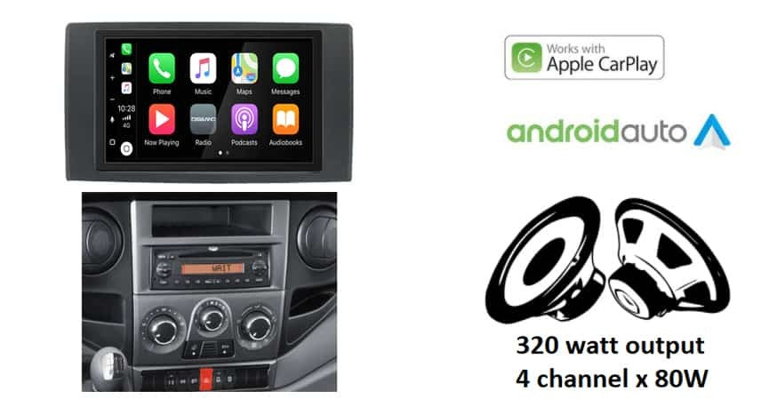 Iveco Daily (2004–2016) – CarPlay-autoradio · RD-675DBT