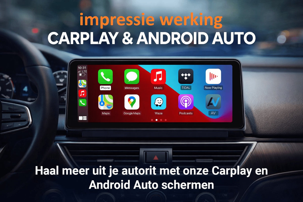 BMW 1-Serie (F20/F21) (2011–2019) – CarPlay-scherm 10,25 inch