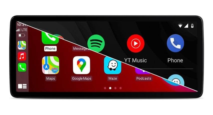 Mercedes-Benz A, B, C, E, CLA, GLA & GLC (NTG 4.5/4.7) – CarPlay-schermupgrade 12,3 inch